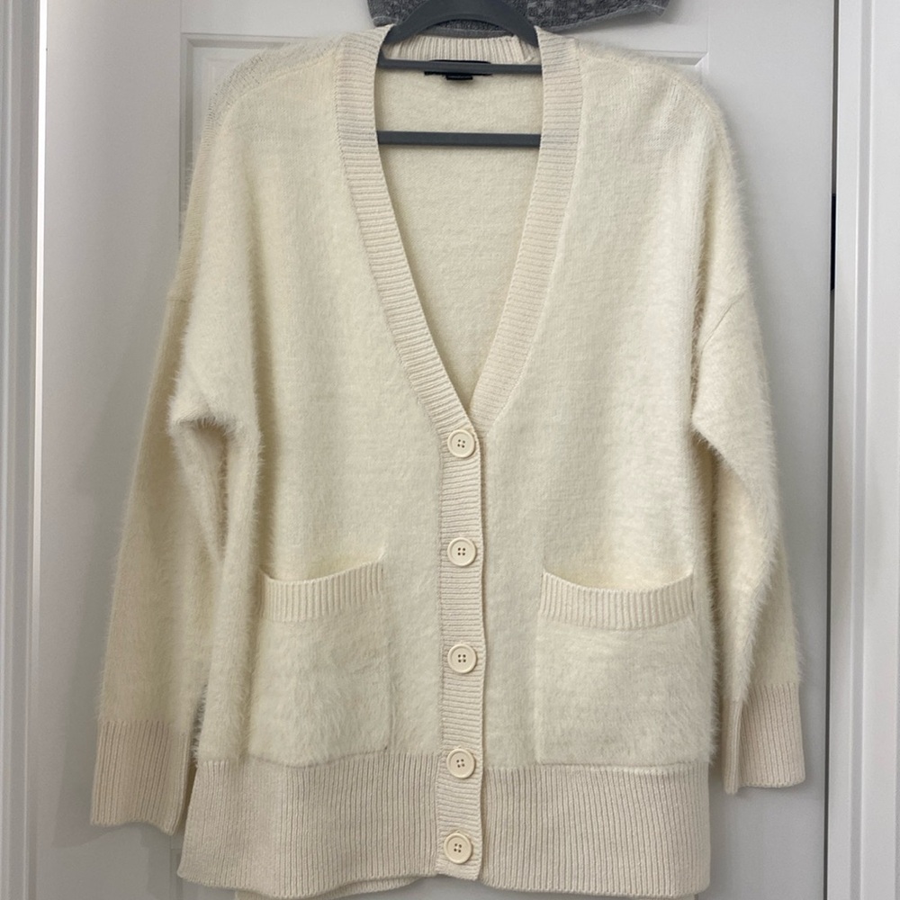 Cozy Cream Cardigan Sweater